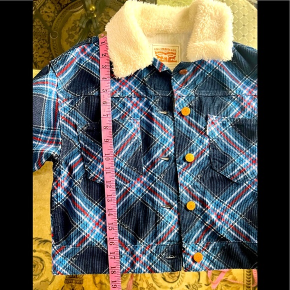 LEVI’S STRAUSS Clements Twins Corduroy Jacket w/Sherpa-lined point collar - Picture 12 of 17